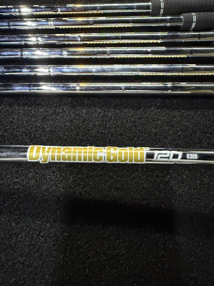 Demo Ping Blueprint S Irons With Steel Shafts 4-PW DG 120 Stiff