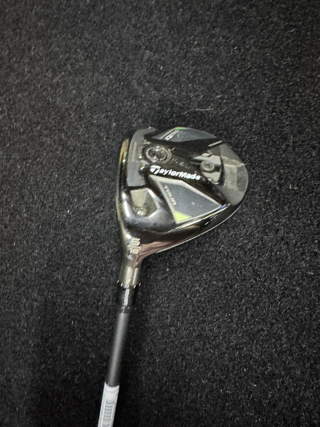 Demo TaylorMade Qi35 Tour Fairway Wood- 18 Degree- Left  Hand- Kai'li Blue 65R