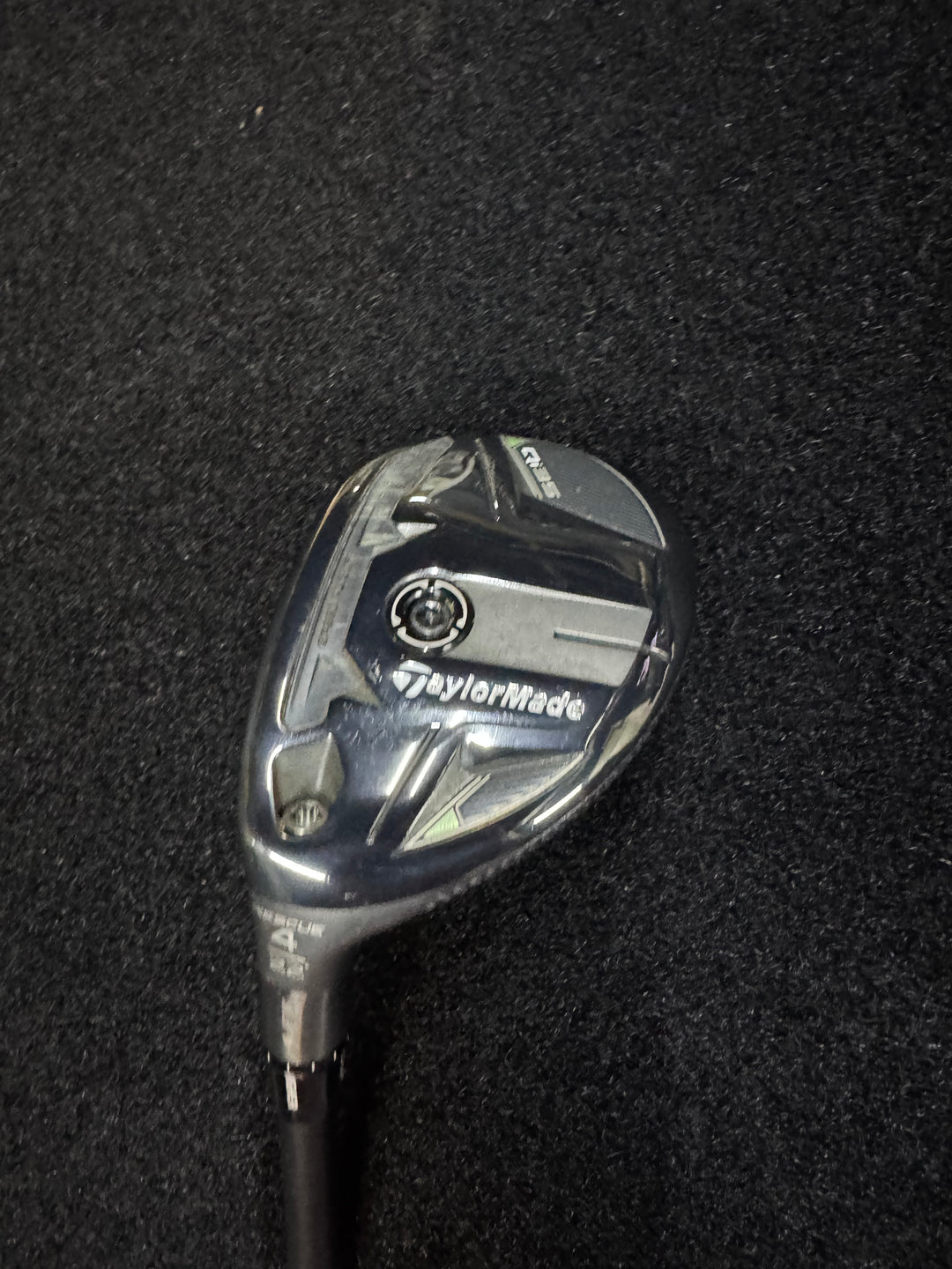 Demo TaylorMade Qi35 Hybrid- 22 Degree- Left Hand- Ventus Blue 7S