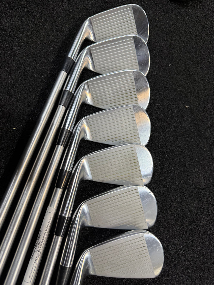 Demo Mizuno Pro 243 irons 4-PW With KBS C-Taper stiff Steel Shafts