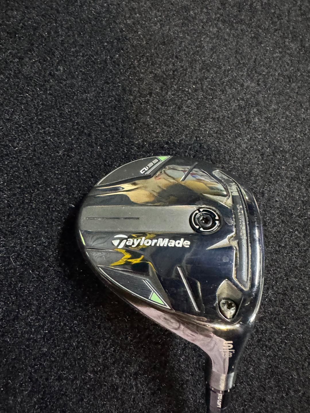 Demo TaylorMade Qi35 Fairway Wood- 18 Degree- Right Hand- Ventus Blue 5R