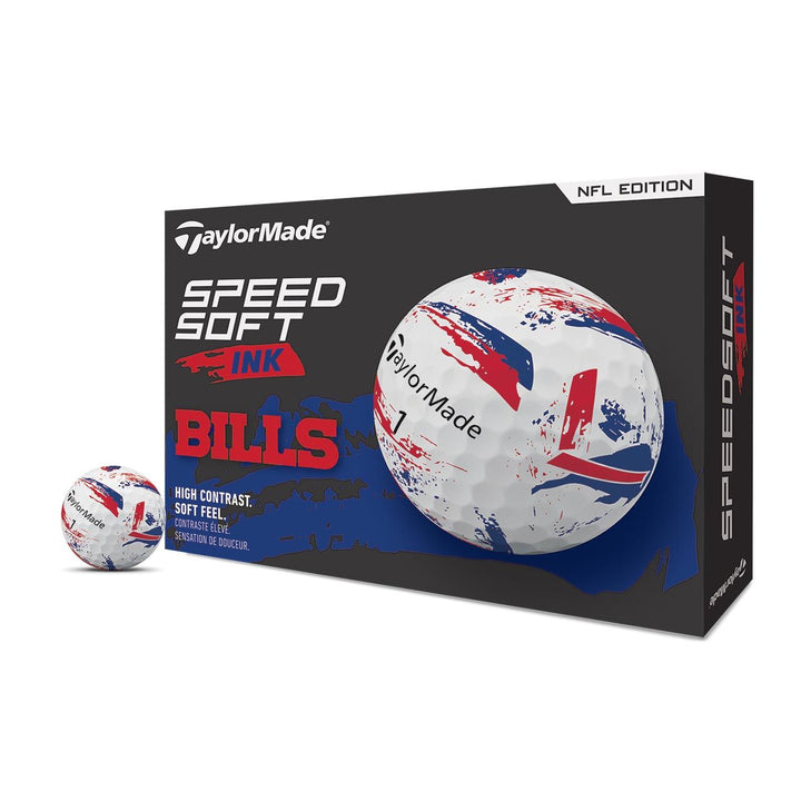 TaylorMade SpeedSoft Ink NFL Golf Balls