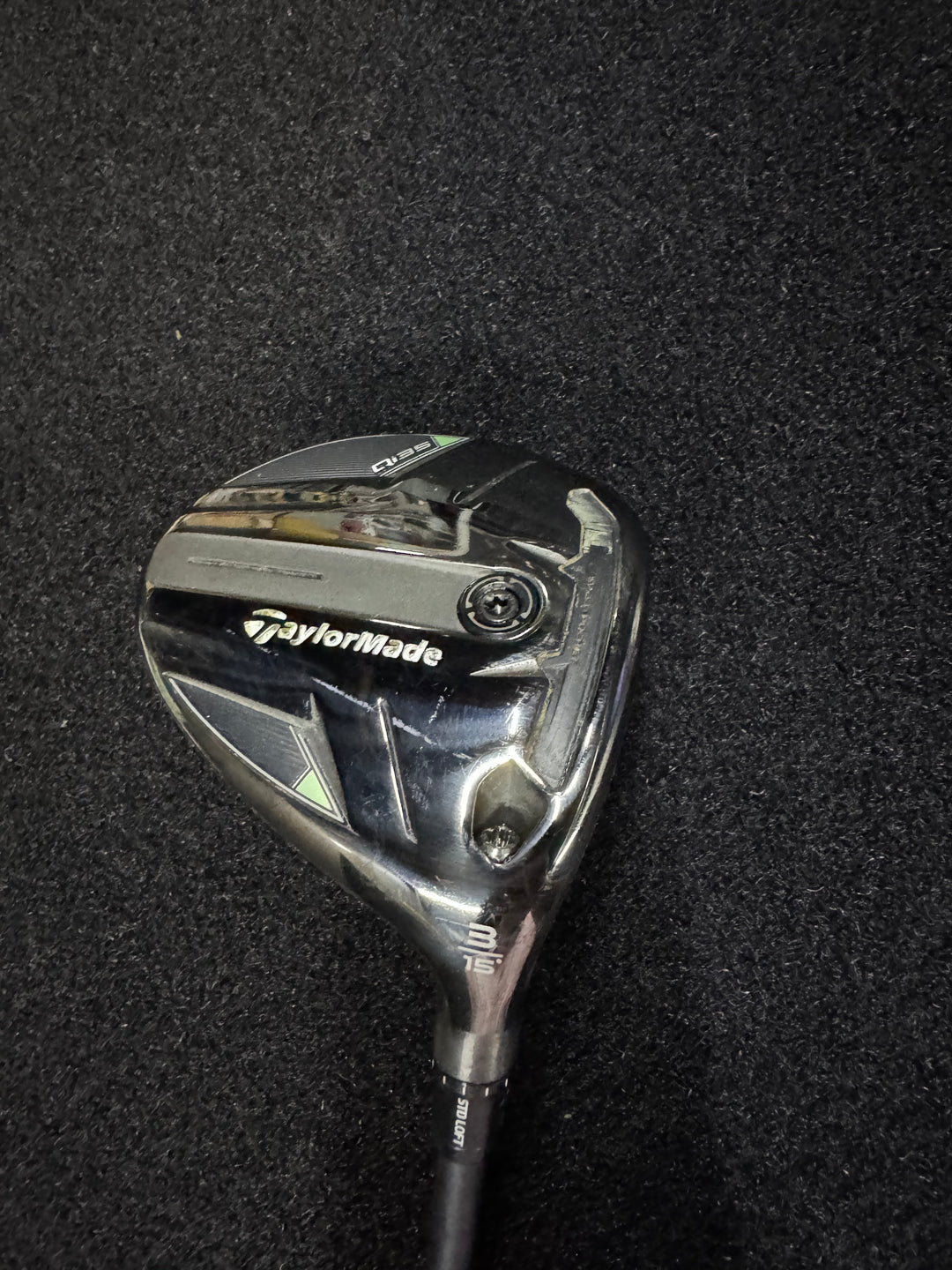 Demo TaylorMade Qi35 Fairway Wood- 15 Degree- Right Hand- Ventus Blue 6S