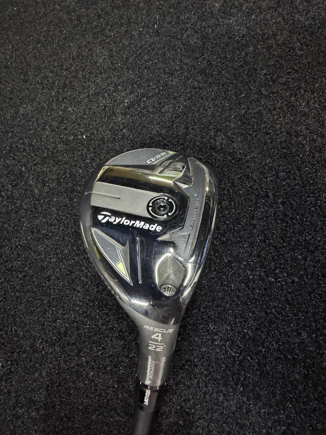 Demo TaylorMade Qi35 Hybrid- 22 Degree- Right Hand- Ventus Blue 6R