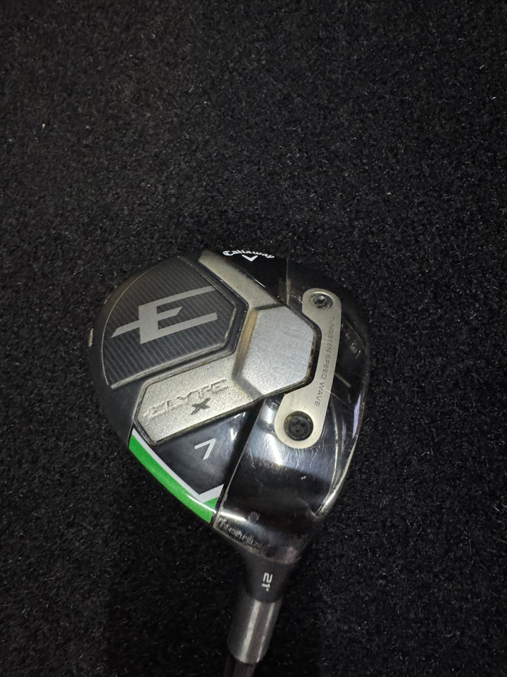 Callaway Elyte X Fairway Wood-21 Degree-  Right Hand-Vanquish 5 R2 (Senior)