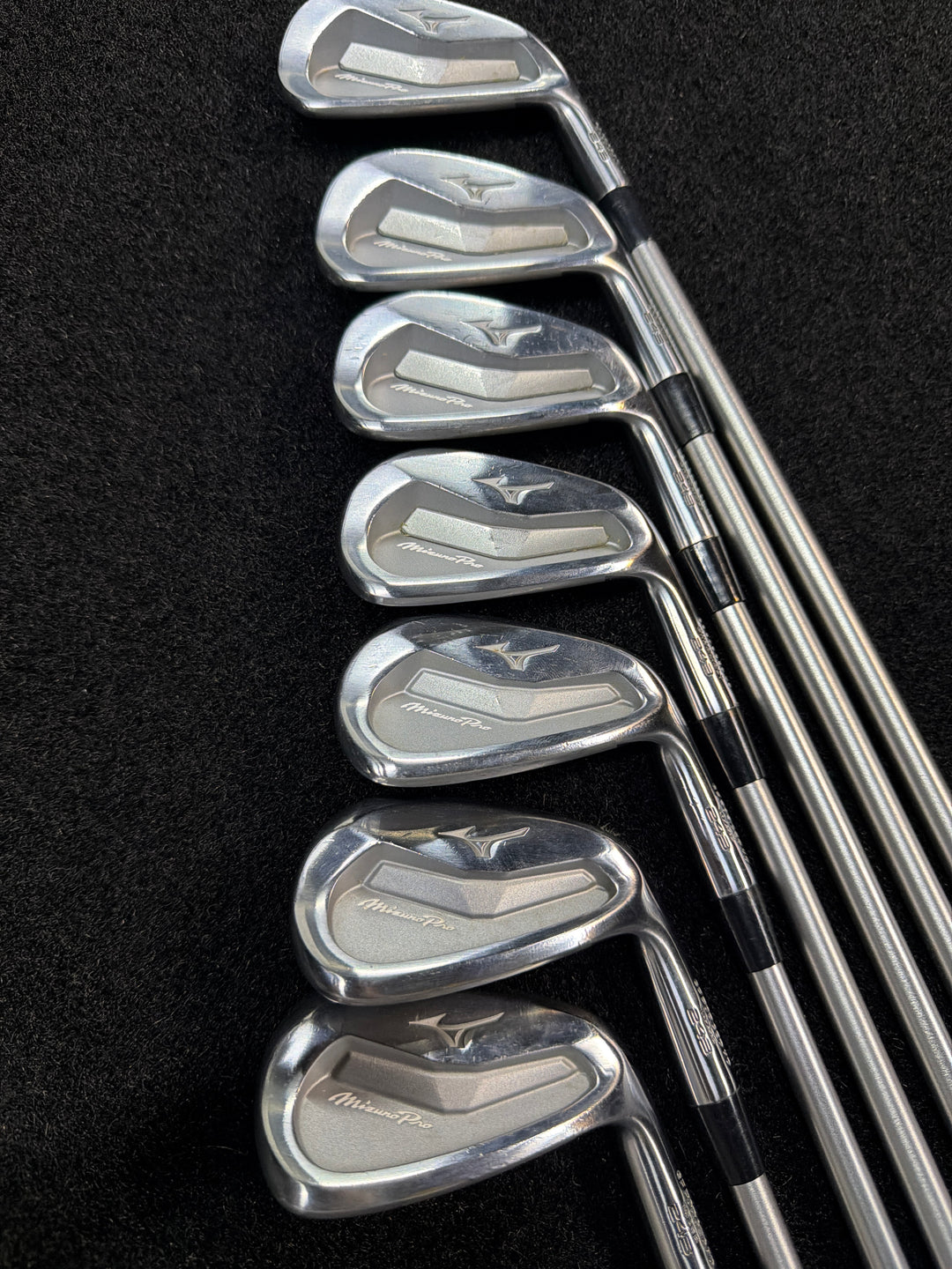 Demo Mizuno Pro 243 irons 4-PW With KBS C-Taper stiff Steel Shafts