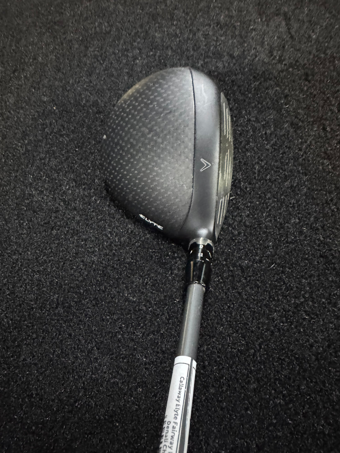 Callaway Elyte Fairway Wood-18Degree-  Left Hand-Denali Charcoal 60 5.5 (Regular)