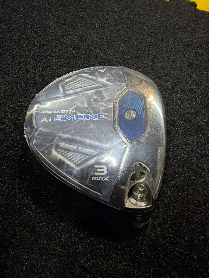 Demo (head only) Callaway Ai Smoke MAX Fairway 15’ RH