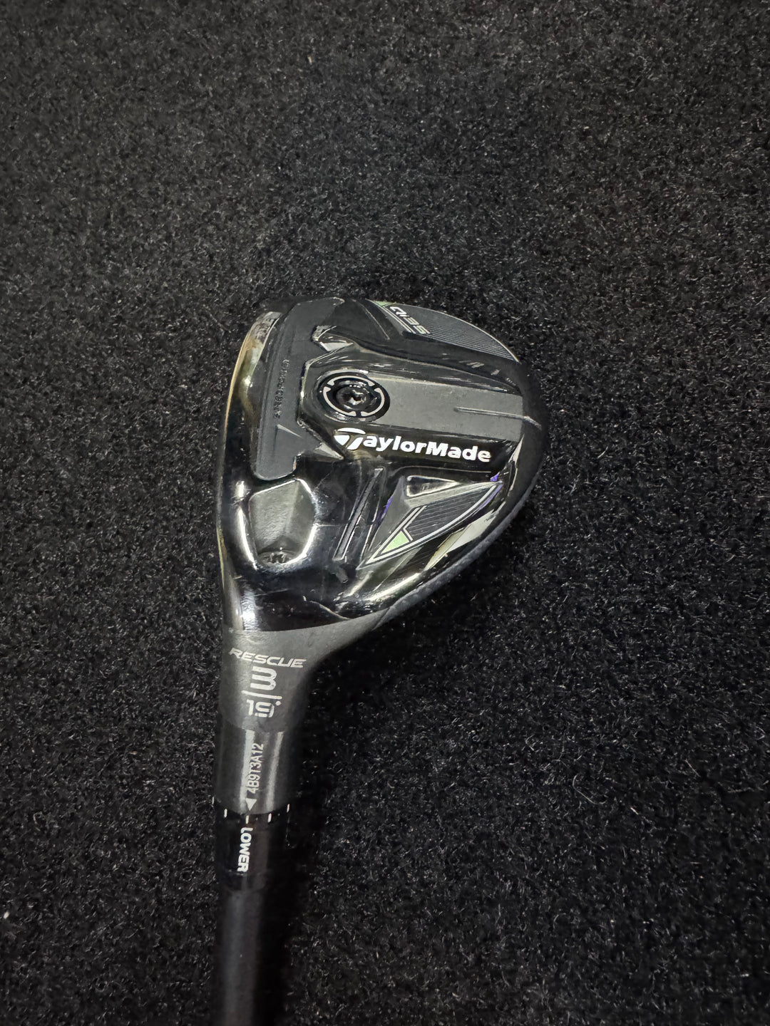 Demo TaylorMade Qi35 Hybrid- 19 Degree- Left Hand- Ventus 7S
