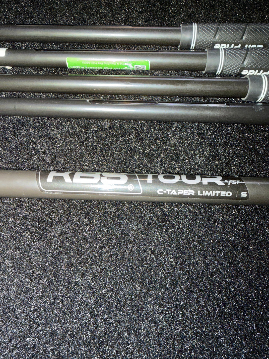 Demo Srixon ZX5 6-PW irons Steel C Taper stiff Limited Black Shafts