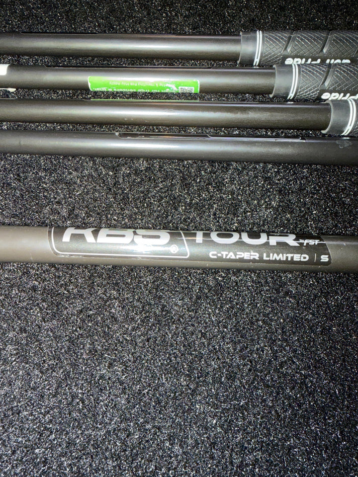 Demo Srixon ZX5 6-PW irons Steel C Taper stiff Limited Black Shafts