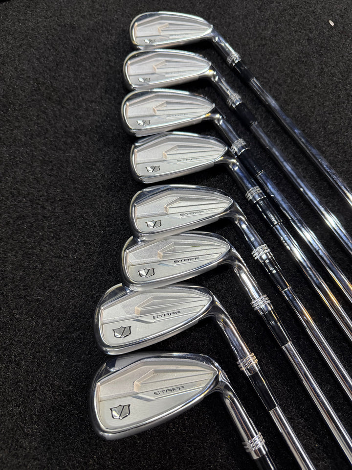 Demo Wilson Staff Model CB 3-PW Irons DG S300 With Steel Shafts