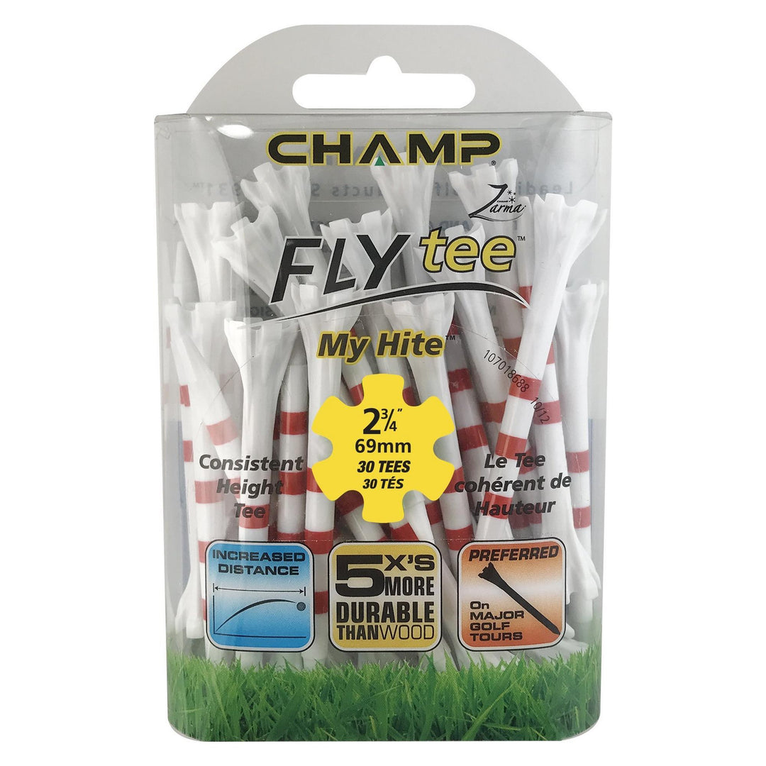 My hite champ fly tees 2 3/4