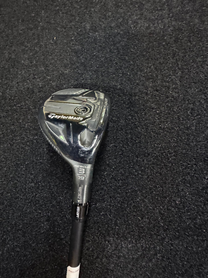 Demo TaylorMade Qi35 Hybrid- 19 Degree- Right Hand- Ventus Blue 7S