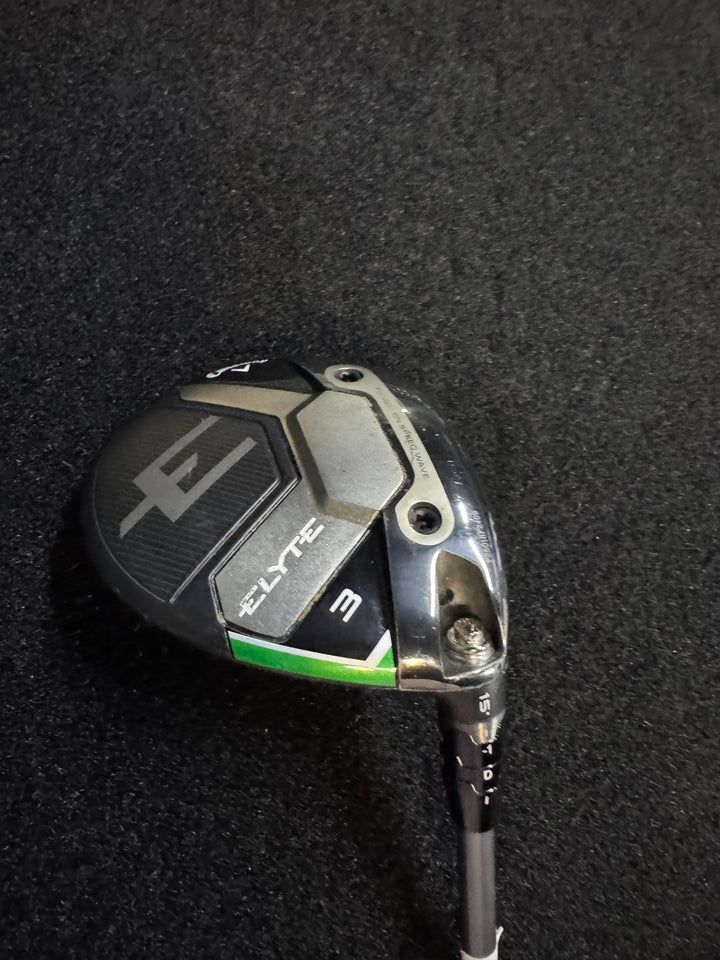 Callaway Elyte Fairway Wood-15 Degree-  Right Hand- Denali Charcoal 60 5.5