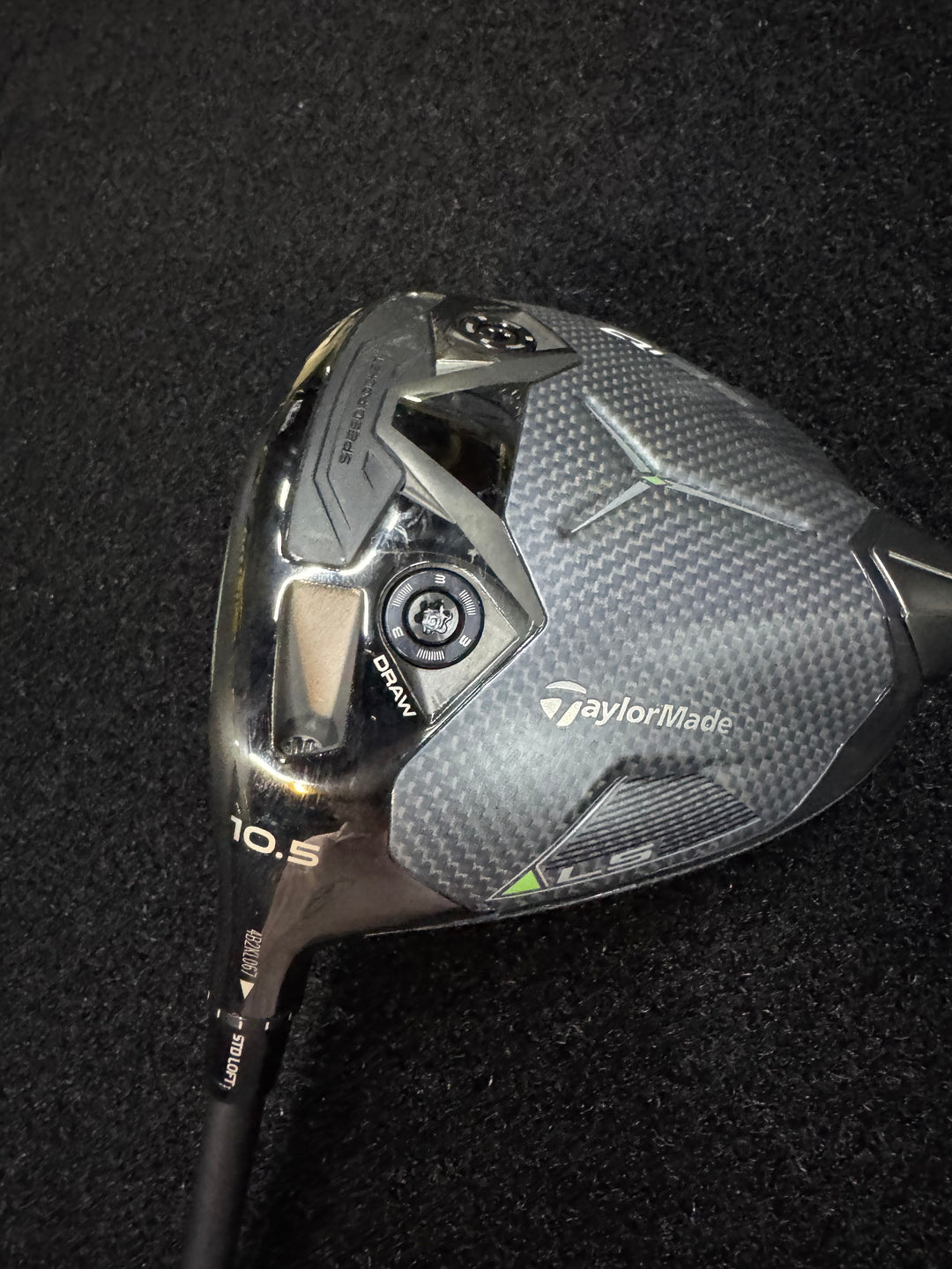 Demo TaylorMade Qi35 LS Driver- 10.5 Degree- Left Hand- Kai'li White 60X