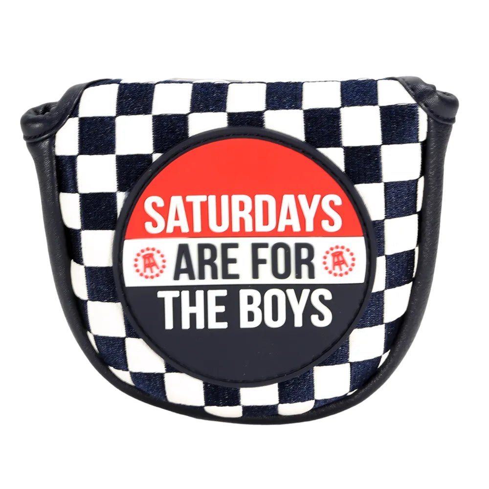 Barstool SAFTB Checkered Mallet Putter Cover