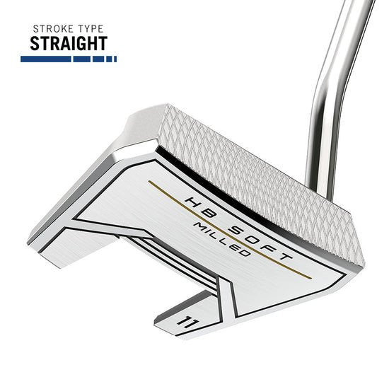 Cleveland HB Soft Milled #11 Single Bend Putter with Steel Shaft
