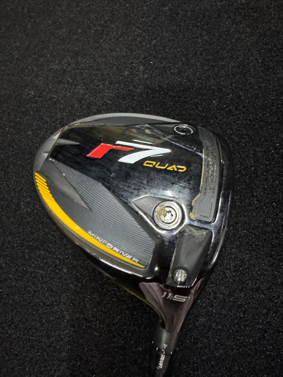 Demo TaylorMade R7 Quad Mini Driver- Right Hand- 11.5- Speeder 5R
