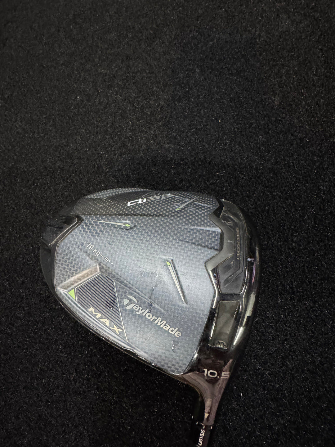 Demo TaylorMade Qi35 Max Driver- 10.5 Degree- Right Hand- Kai'li Blue CB 60R