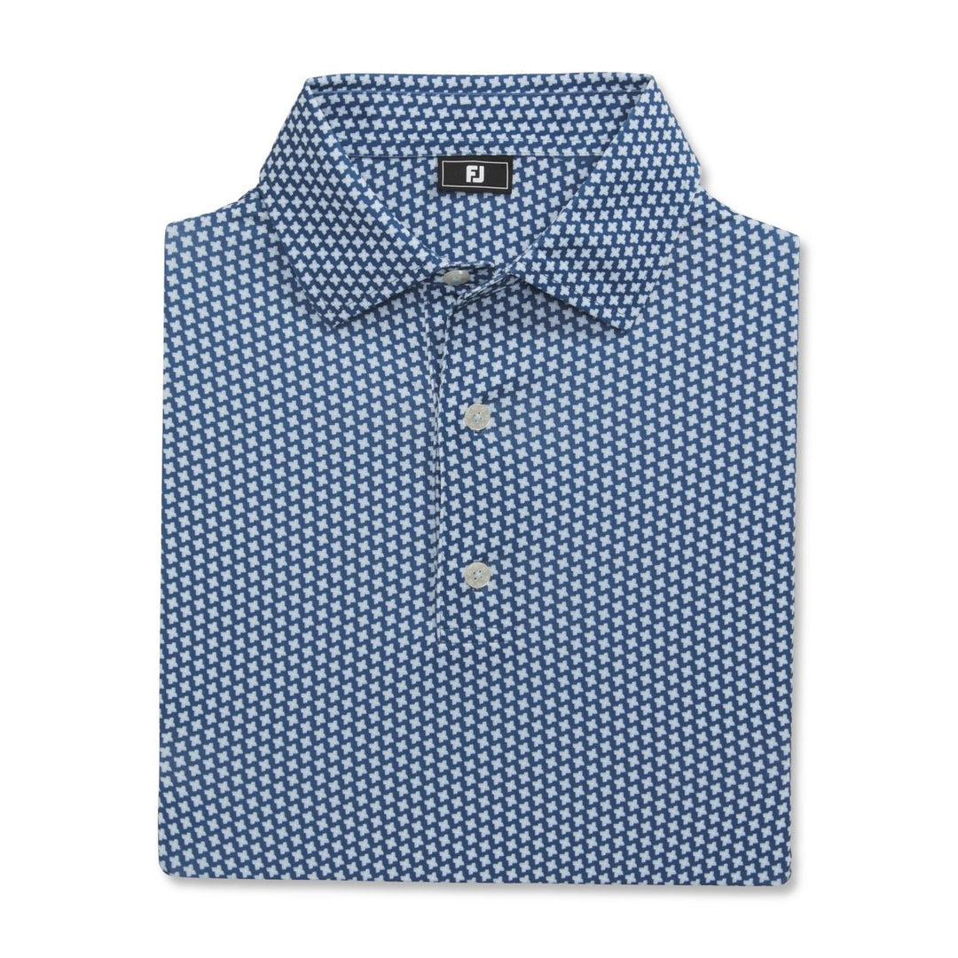 FootJoy CA Houndstooth Geo Lisle Men's Polo