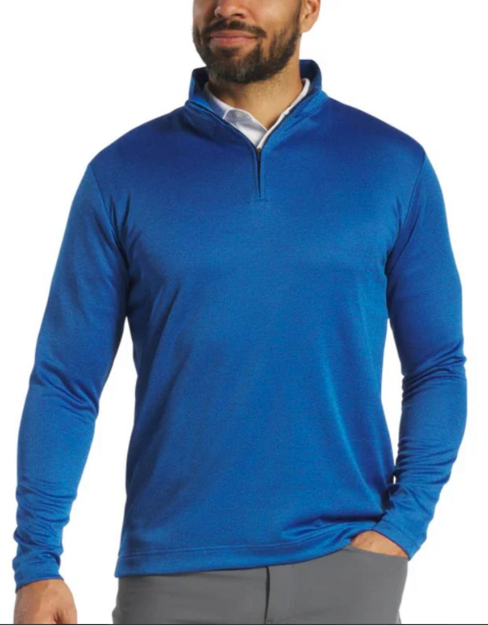 FootJoy Space Dye Dot Mid-Layer 1/4 Zip
