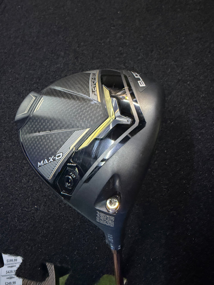 Demo Cobra DS-Adapt Max D Driver- 12 Degree- Right Hand- Denali Red 50 5.0 (Senior)