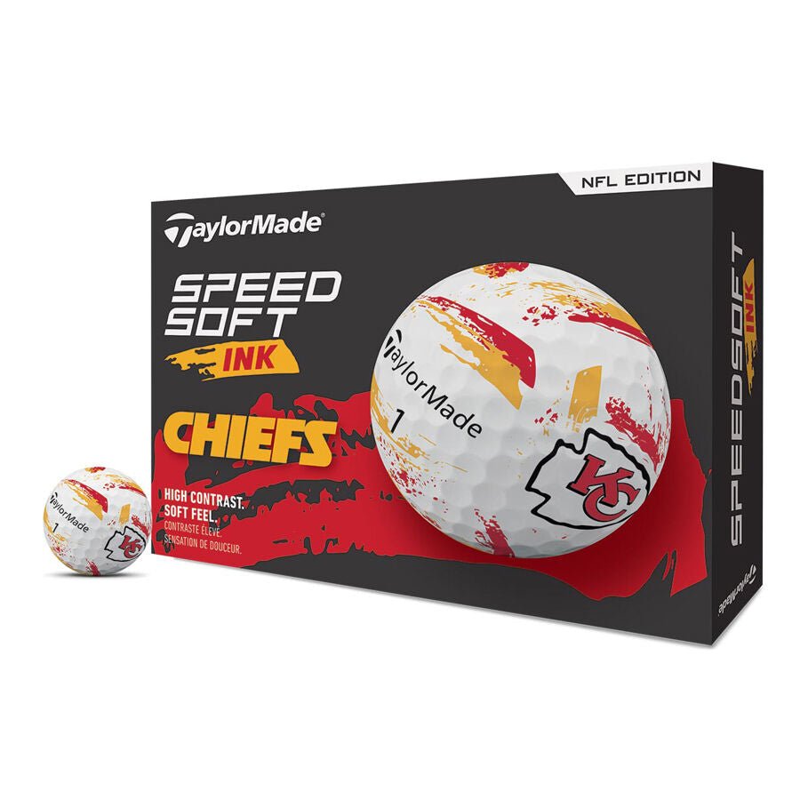 TaylorMade SpeedSoft Ink NFL Golf Balls