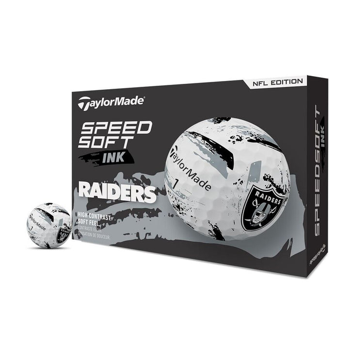 TaylorMade SpeedSoft Ink NFL Golf Balls