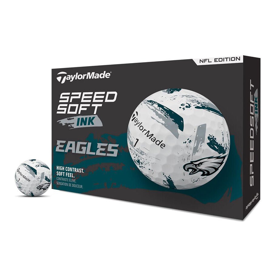 TaylorMade SpeedSoft Ink NFL Golf Balls