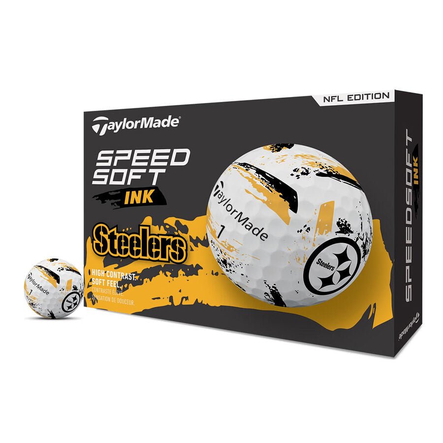 TaylorMade SpeedSoft Ink NFL Golf Balls