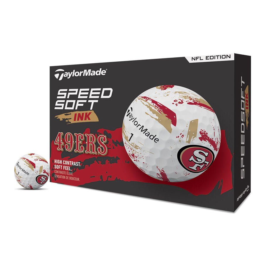 TaylorMade SpeedSoft Ink NFL Golf Balls