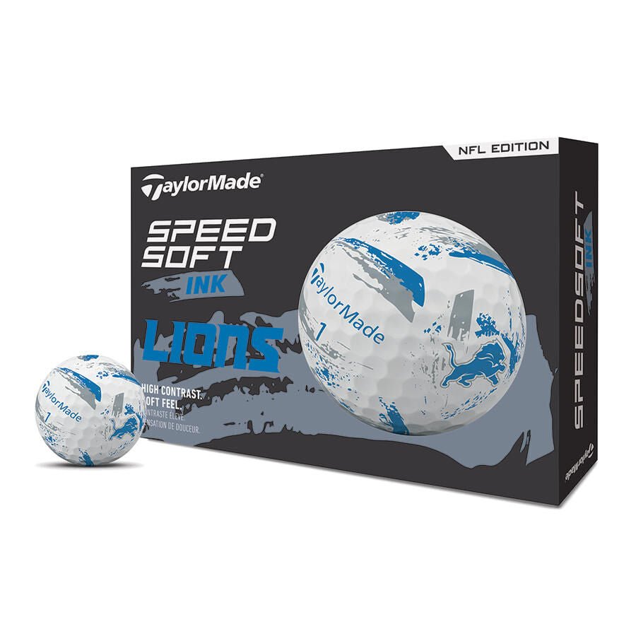 TaylorMade SpeedSoft Ink NFL Golf Balls