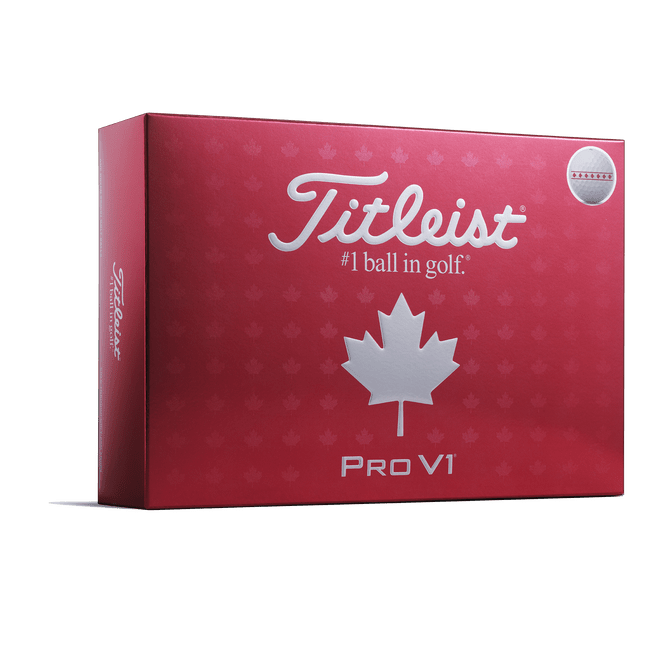Titleist Pro V1 Canada Day Edition