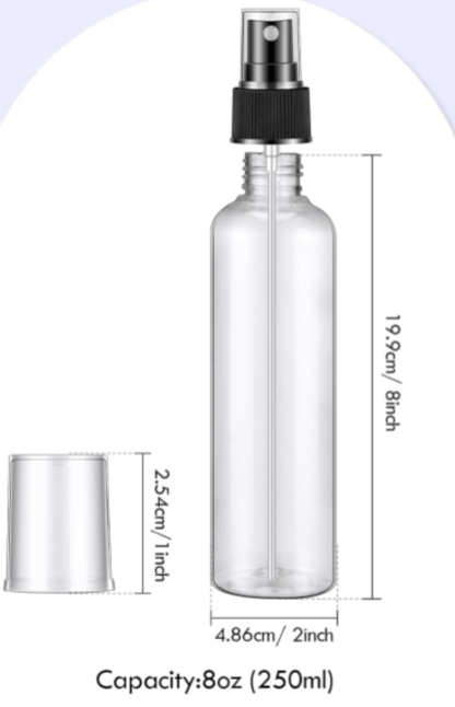 8 oz Grip Solvent in Spray Bottle.