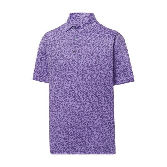 FootJoy CA Painted Floral Lisle Traditional Fit Men's Polo