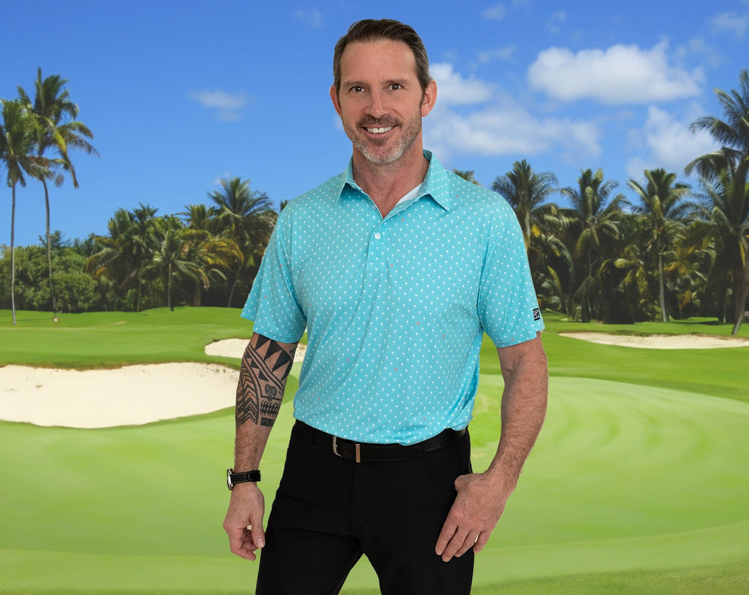 Summer Palm Men's Polo