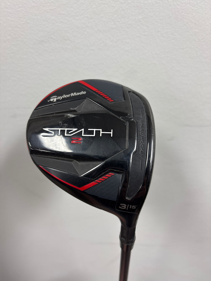 DEMO TaylorMade Stealth 2 Fairway - Right Hand- 15°- Helium 50g Reg