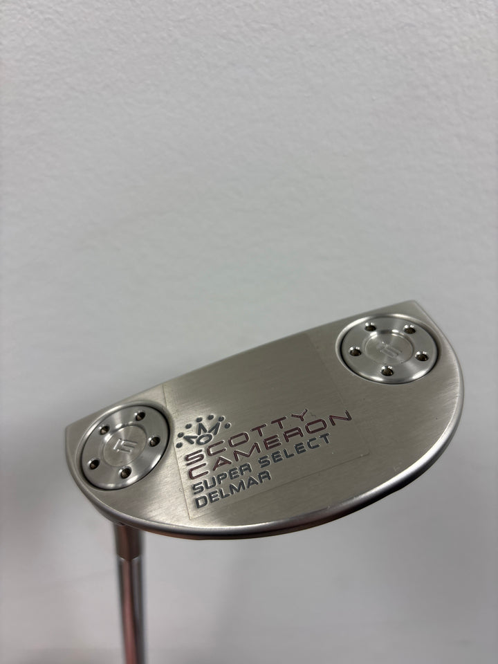 DEMO Scotty Cameron Super Select Delmar - Left Hand - 34”- w/Headcover