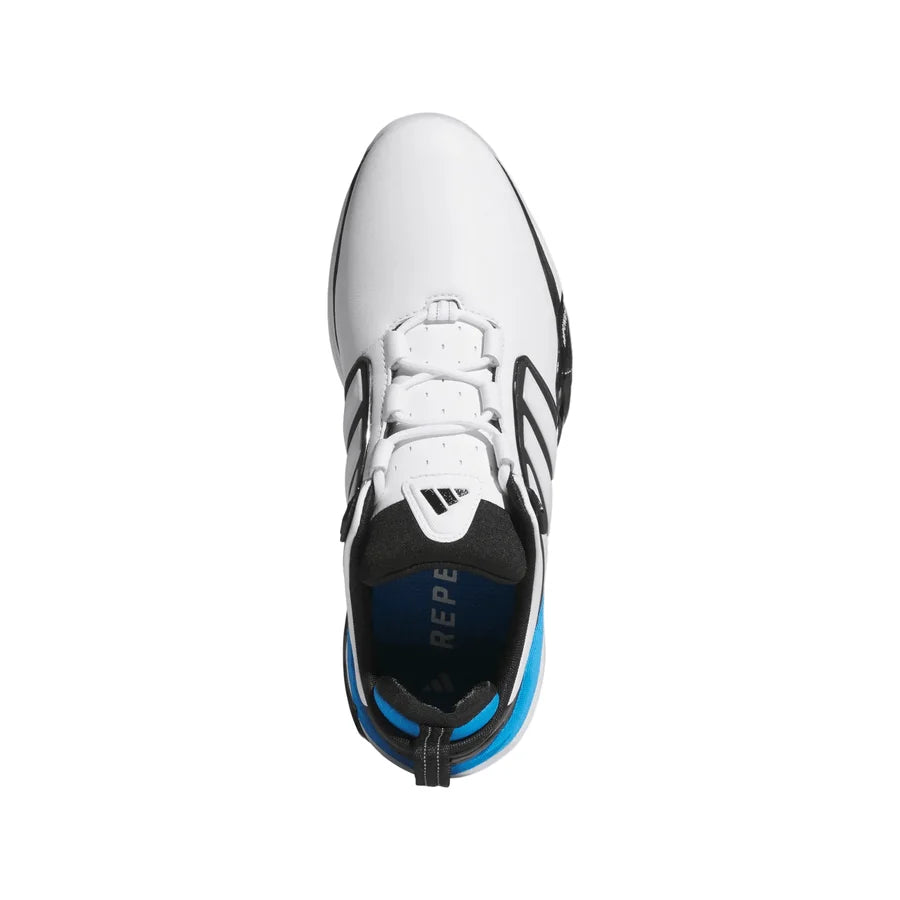 Adidas Men's Adipower 26 Spikeless Golf Shoes - White/Black/Blue