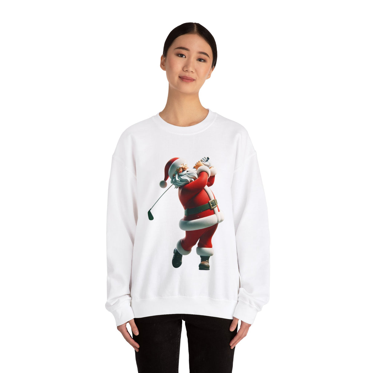 Ugly Christmas Sweater (Swinging Claus)