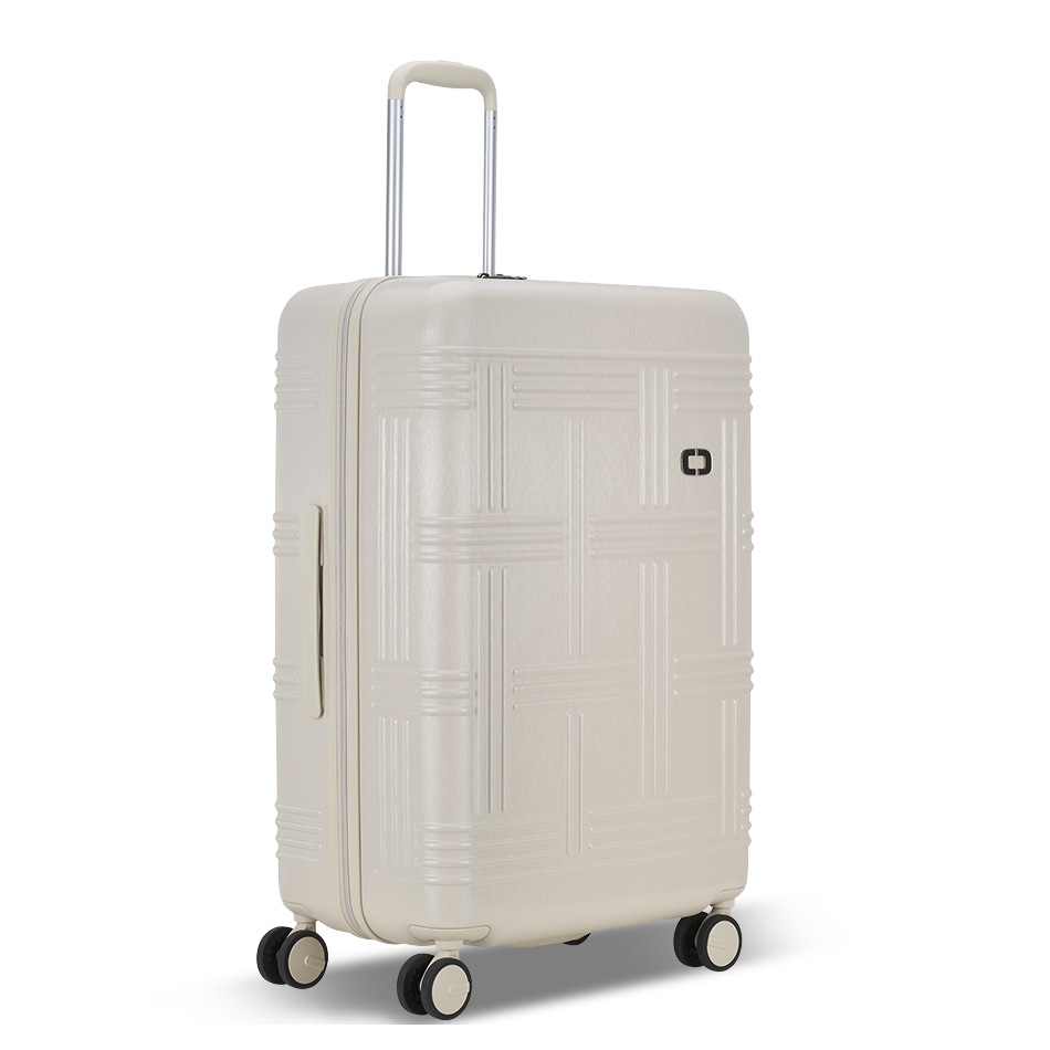 OGIO Rise Checked Luggage 26 - Vanilla Creme