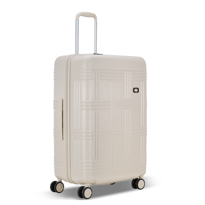 OGIO Rise Checked Luggage 26 - Vanilla Creme