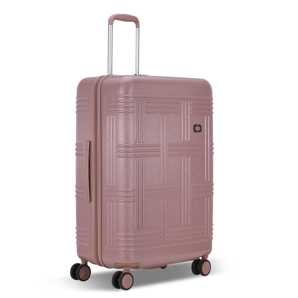 OGIO Rise Checked Luggage 26 - Mahogany Rose