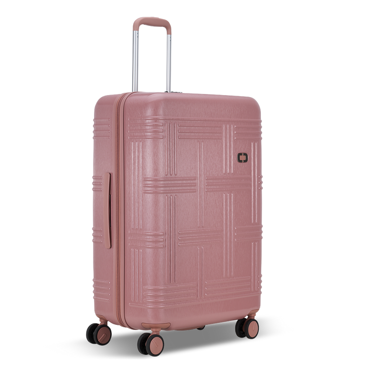 OGIO Rise Checked Luggage 26 - Mahogany Rose