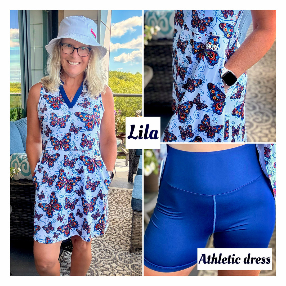2026 Lila Athletic Golf Dress with Pockets