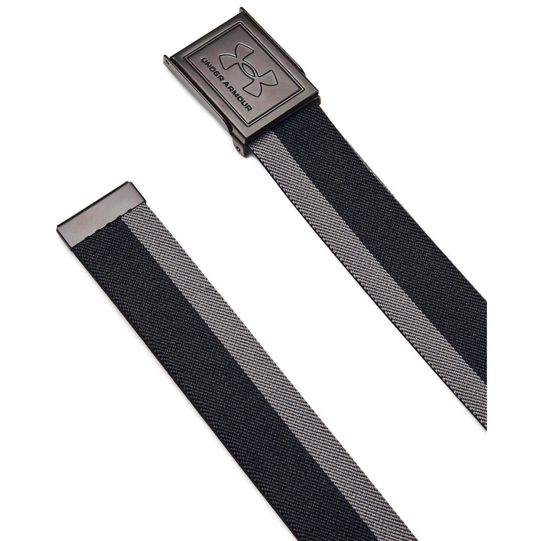 UA Drive Stretch Webbing Men's Belt - Black Back