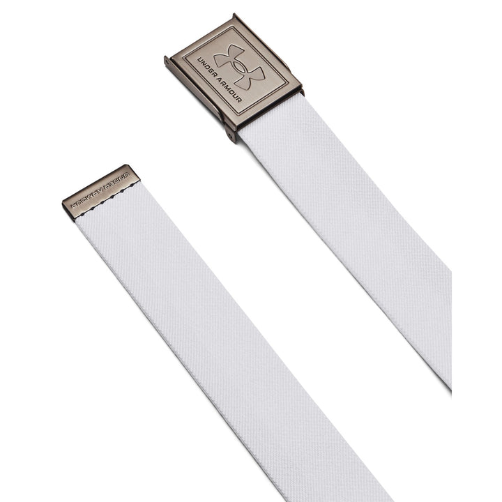 UA Drive Stretch Webbing Men's Belt - White