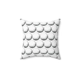 GOLF BALL Spun Polyester Square Pillow