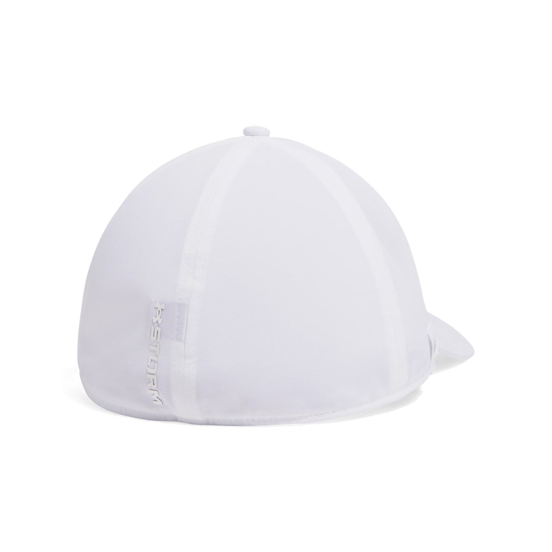 UA Drive Low Storm Men's Stretch Fit Cap - White Back